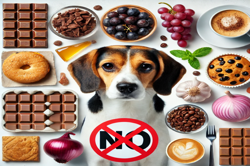 alimentos perigosos para cães